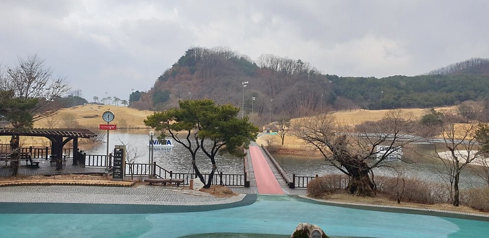 스타트 과장에서 바라본 전경